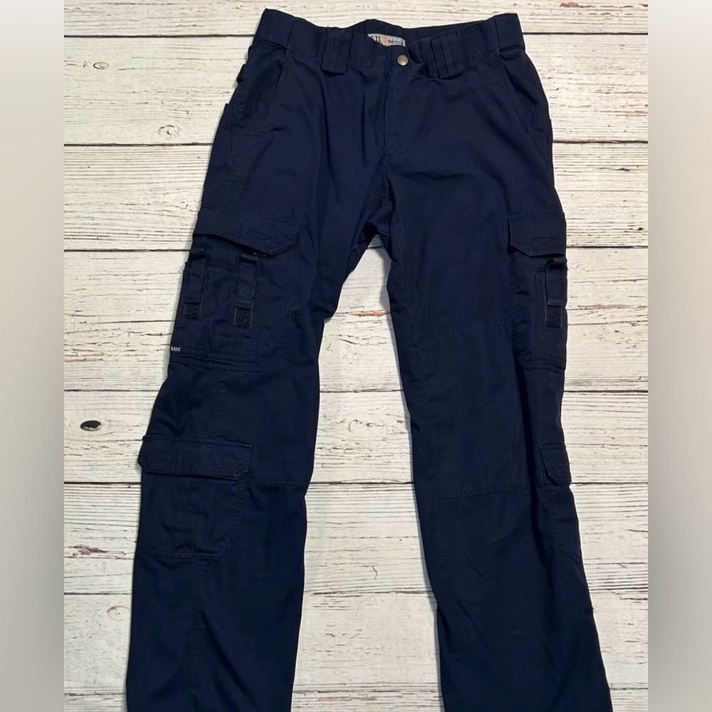 Women’s 5-11 Tactical Cargo Pants Navy Blue